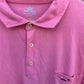 PETER MILLAR SEASIDE WASH PINK GOLF POLO SHIRT