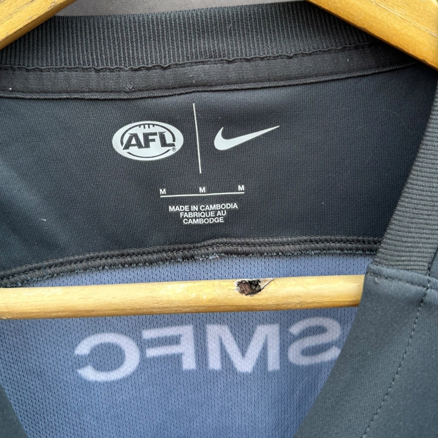 SYDNEY SWANS NIKE GREY TRAINING SHIRT