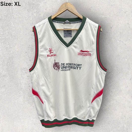 Leicestershire County Cricket Club Kukri Player Vest