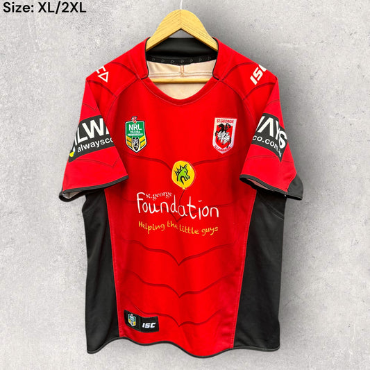 ST GEORGE ILLAWARRA DRAGONS 2014 CHARITY SHIELD JERSEY