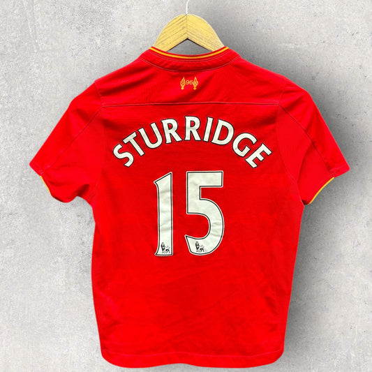 LIVERPOOL FC 2016-2017 NEW BALANCE DANIEL STURRIDGE KIDS HOME JERSEY