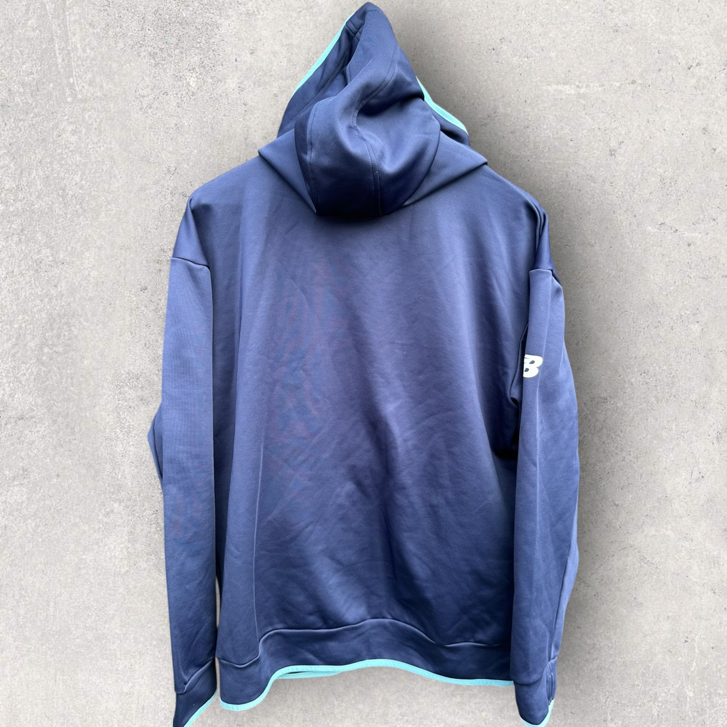 CRICKET NSW NEW BALANCE BLUE HOODED JUMPER