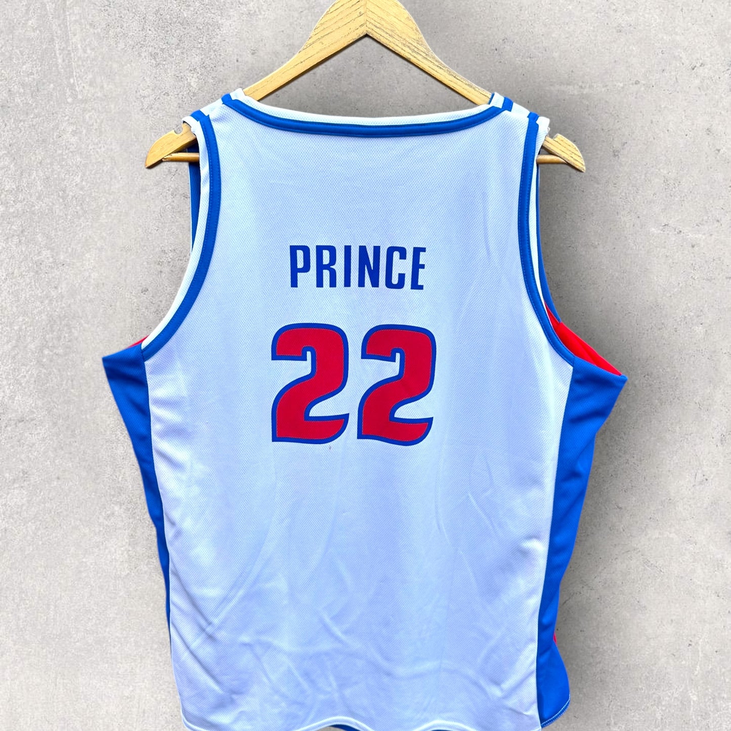 DETROIT PISTONS REVERSE TRAINING JERSEY