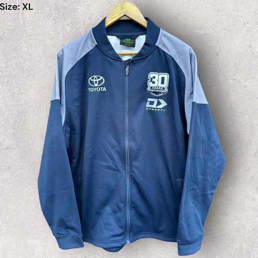 NORTH QUEENSLAND COWBOYS 2025 FULL ZIP JACKET PLAYER ISSUED TOM CHESTER