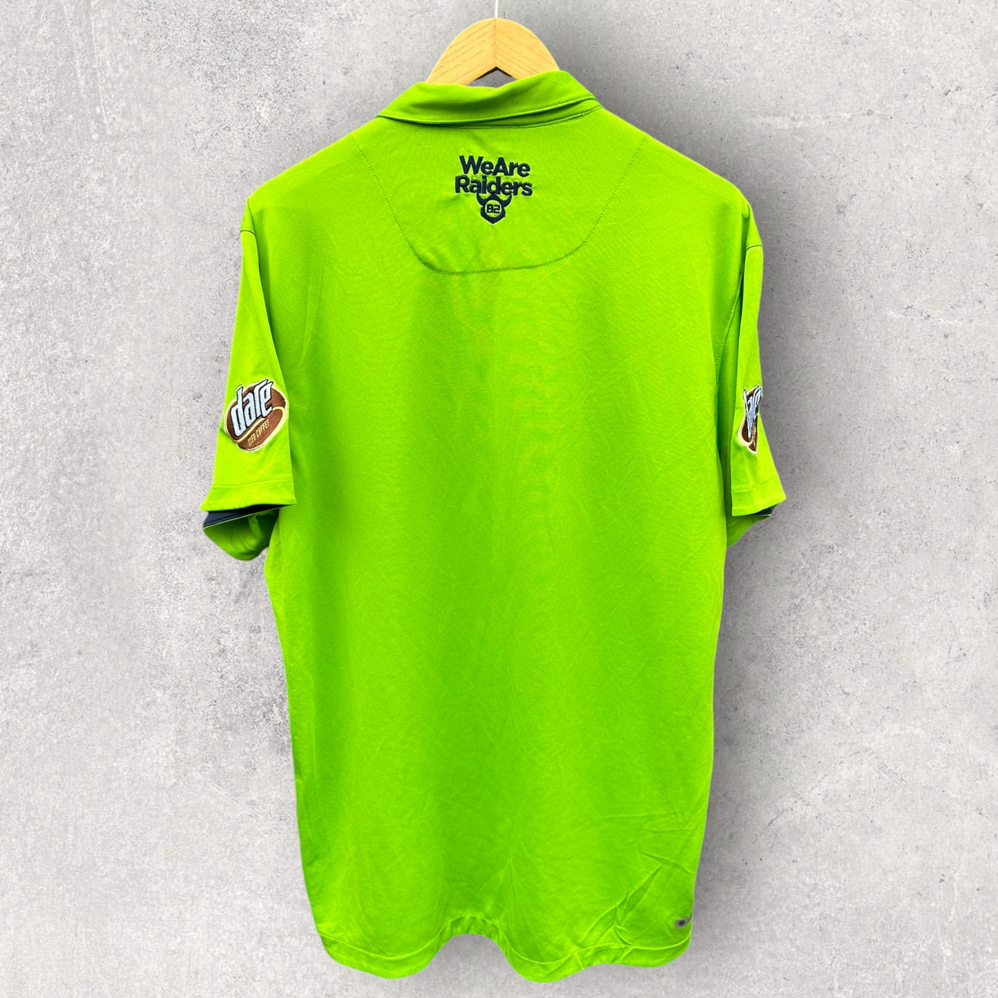 CANBERRA RAIDERS ISC PLAYER ISSUED MEDIA POLO