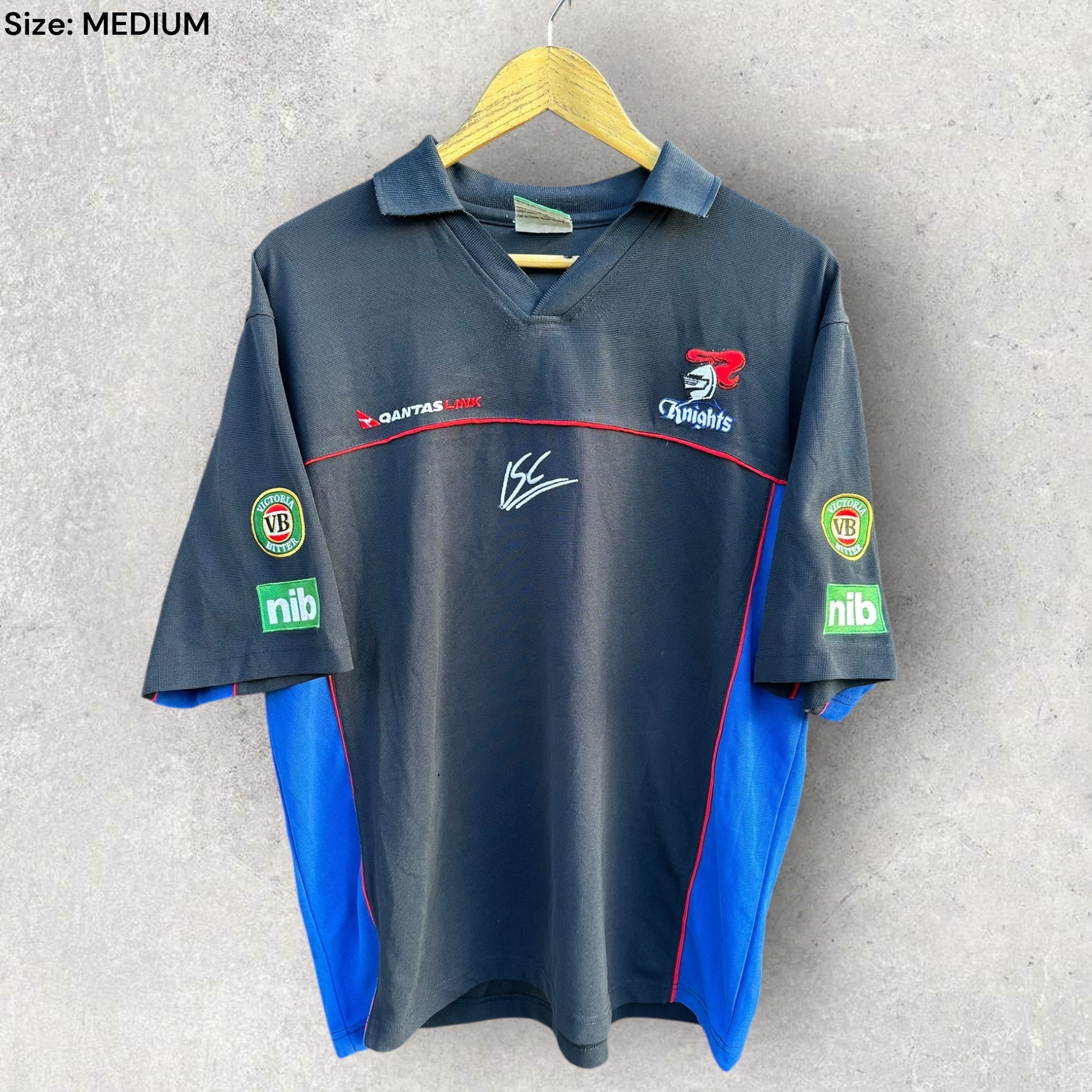 Newcastle Knights NRL ラグビーシャツ ヴィンテージ NEWCASTLE KNIGHTS – THRILLOFTHETHRIFT