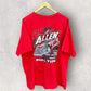 RANDY ALLEN TEAM FLOOR IT RACING RED VINTAGE SHIRT