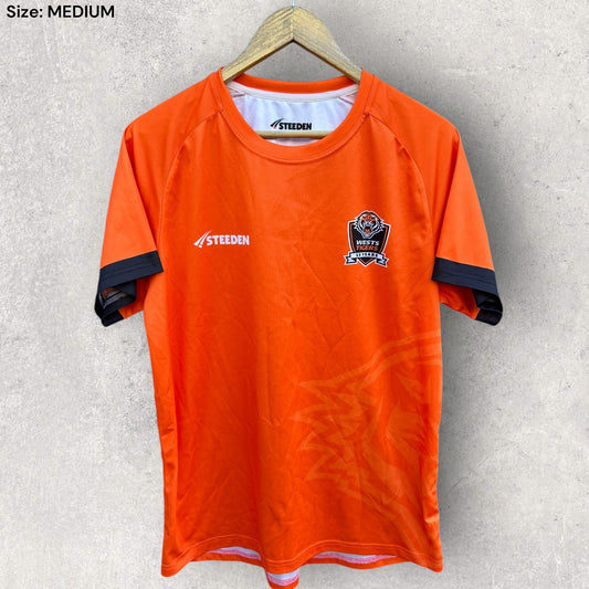 WESTS TIGERS 2024 STEEDAN ORANGE TRAINING SHIRT