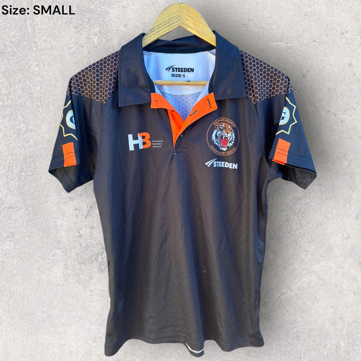 BALMAIN TIGERS STEEDAN MEDIA POLO SHIRT