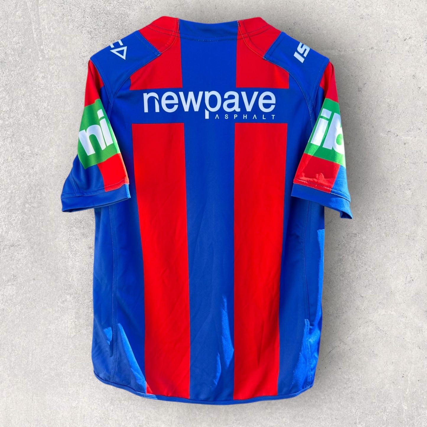 Newcastle Knights 2016 Home ISC Jersey Signed
