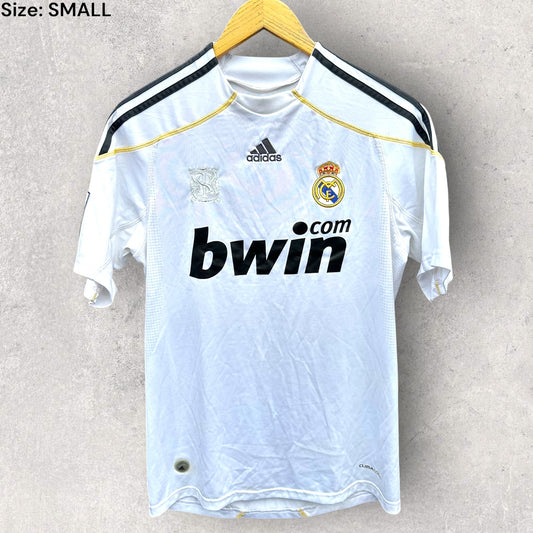 REAL MADRID 2009-2010 ADIDAS HOME FOOTBALL JERSEY