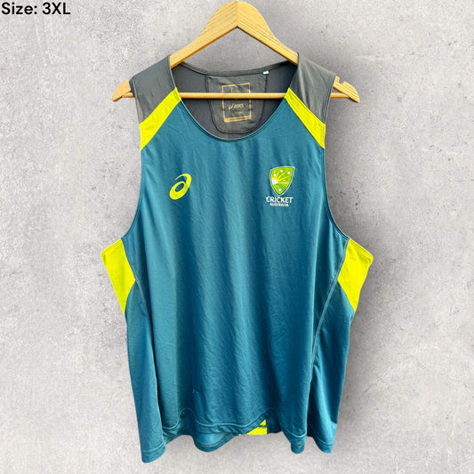 AUSTRALIAN CRICKET ASICS TRAINING SINGLET
