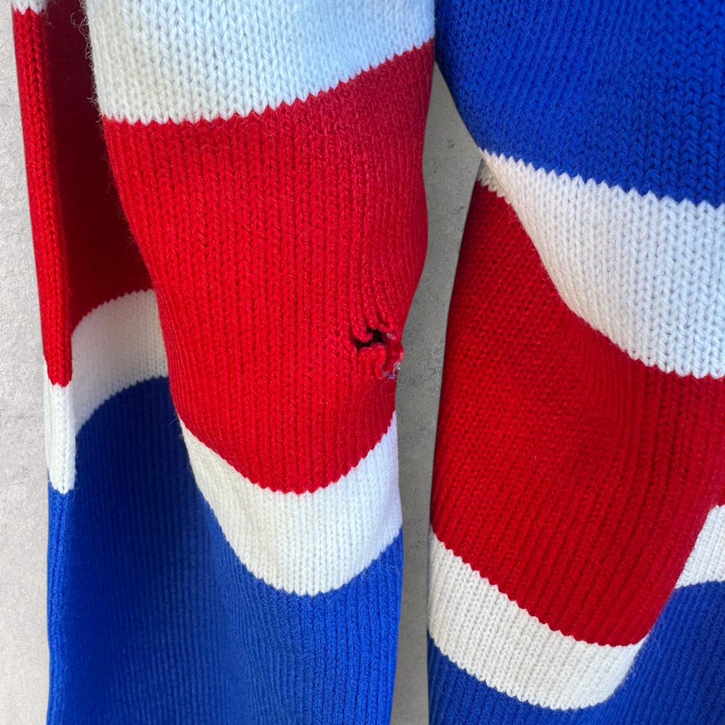 Western Bulldogs Long Sleeve Cotton Guernsey Vintage AFL