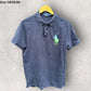 RALPH LAUREN NAVY BLUE SHORT SLEEVE POLO SHIRT