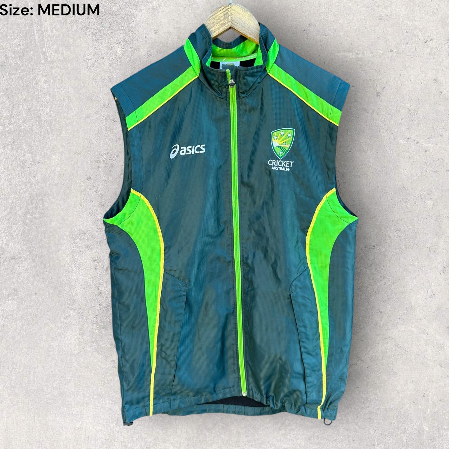 CRICKET AUSTRALIA ASICS SLEEVELESS VEST