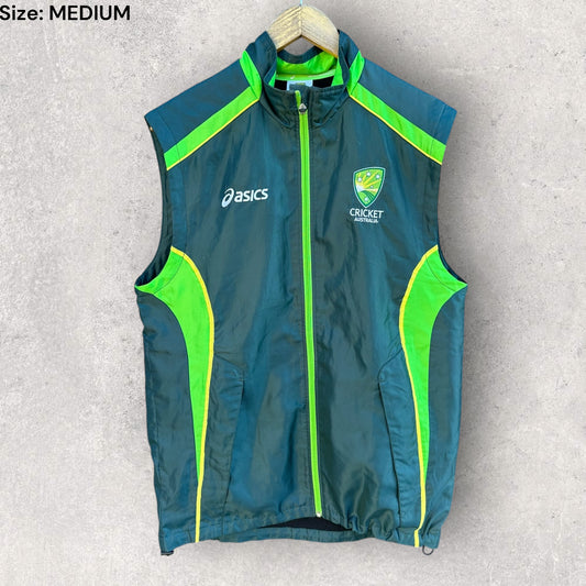 CRICKET AUSTRALIA ASICS SLEEVELESS VEST