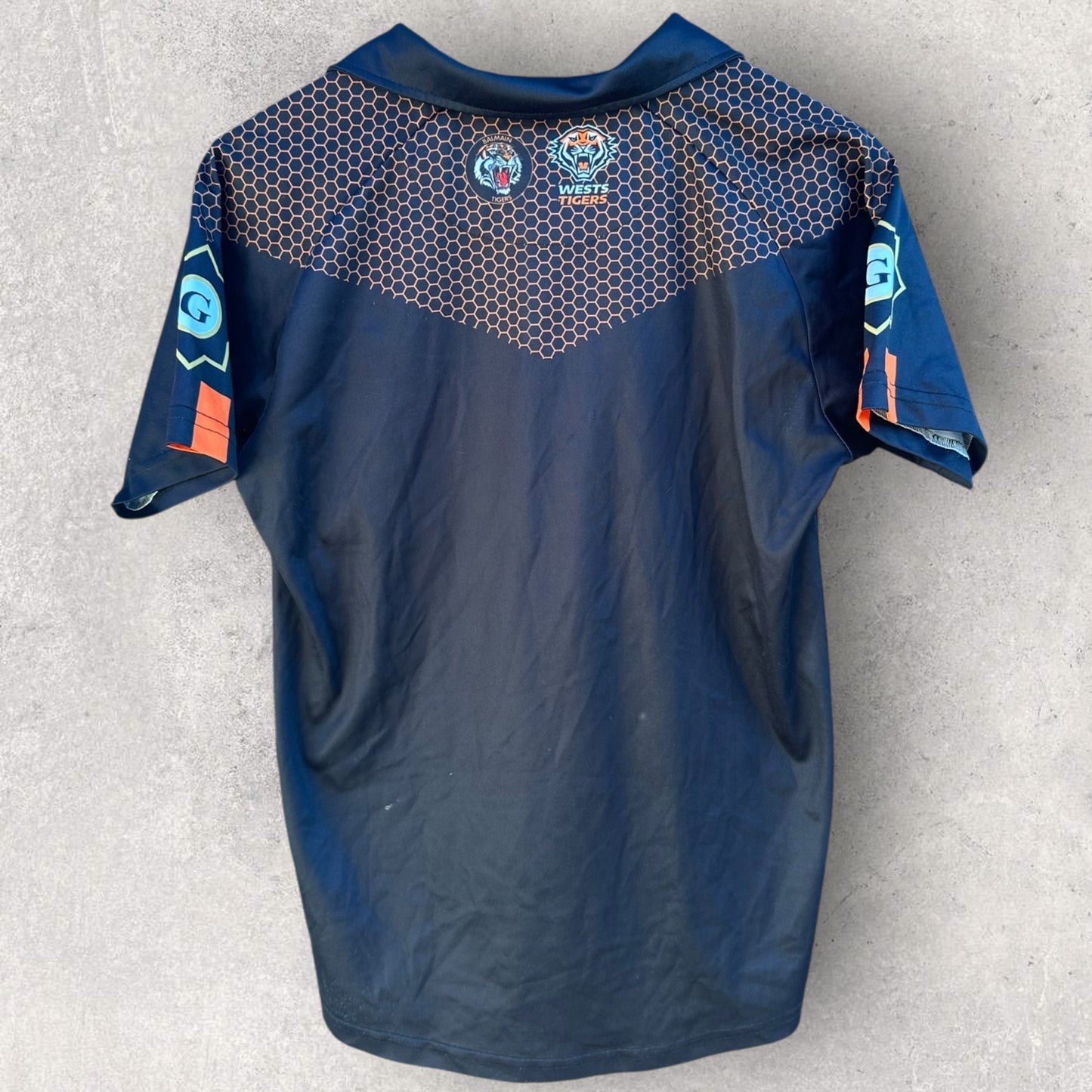 BALMAIN TIGERS STEEDAN MEDIA POLO SHIRT