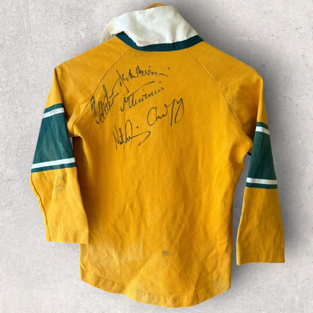Australian Wallabies Canterbury Vintage Kids Signed Jersey