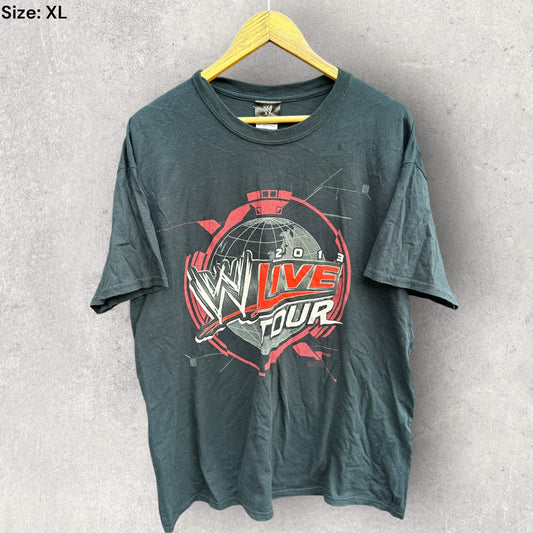 WWE LIVE AUSTRALIAN TOUR 2013 SHIRT