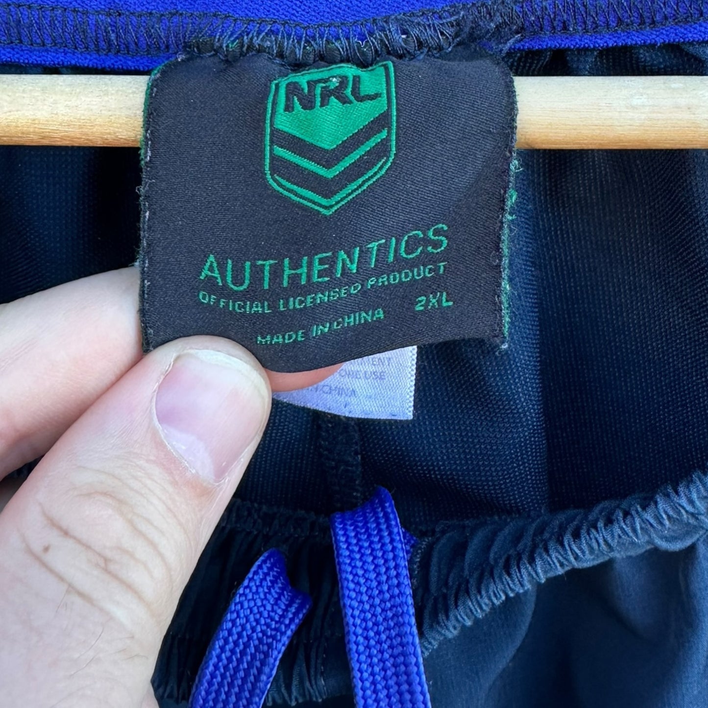 CANTERBURY BULLDOGS CLASSIC BLUE TRACK PANTS