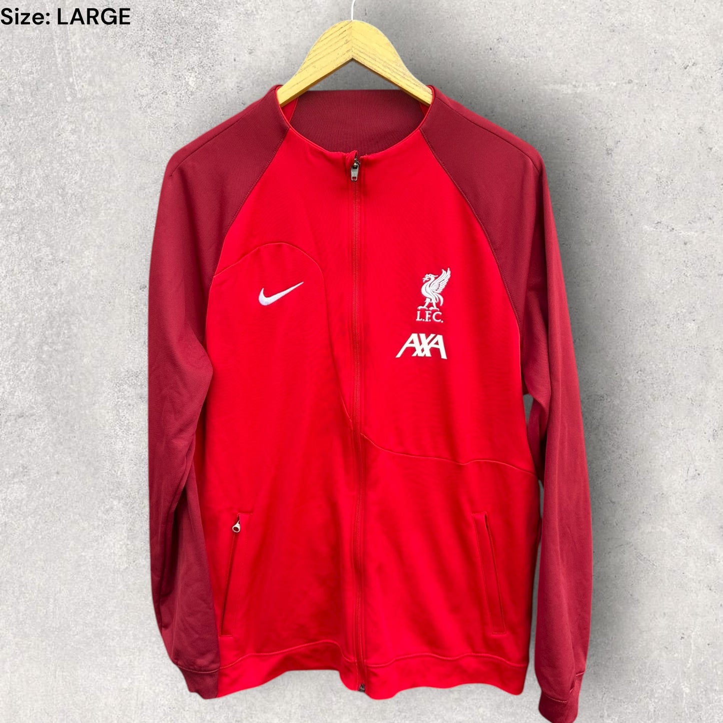 LIVERPOOL FC 2023-2024 NIKE ANTHEM RED JACKET