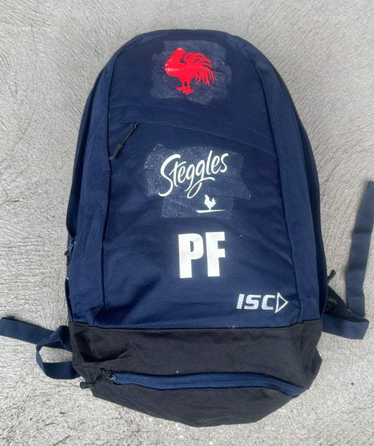 Sydney Roosters Player ISC Backpack Issued to Poasa Faamausili