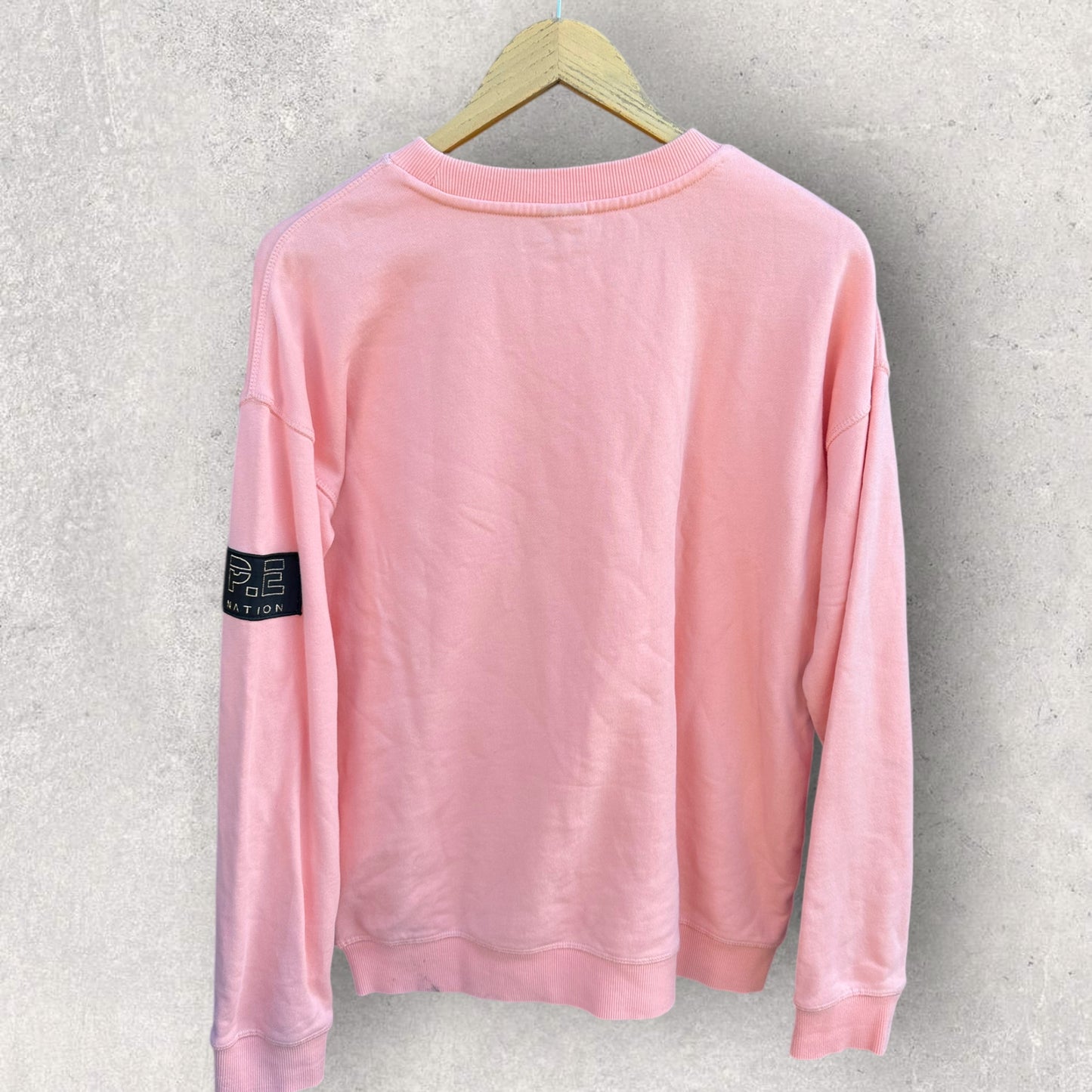 PE NATION WOMENS PINK COLOURED PULLOVER JUMPER
