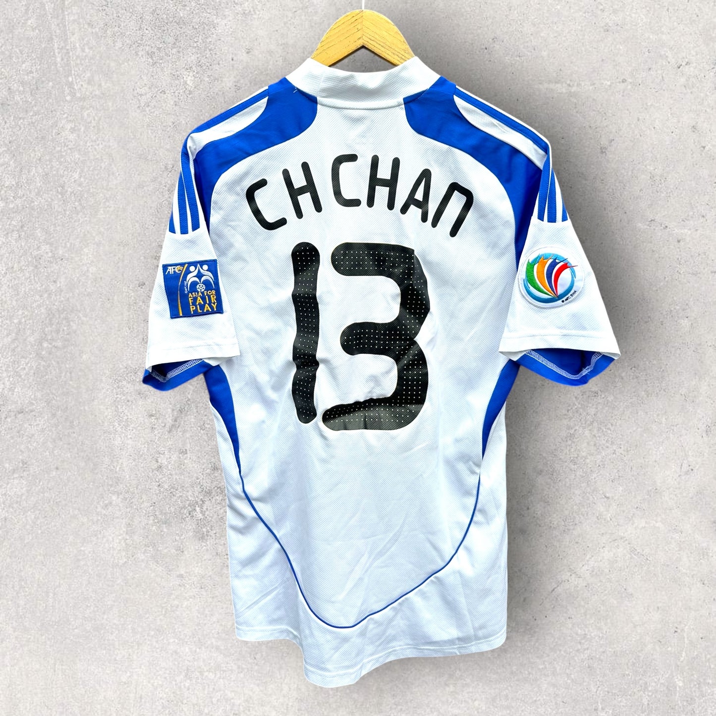 SOUTH CHINA AA 2007-2008 PLAYER WORN HONG KONG PREMIER LEAGUE JERSEY