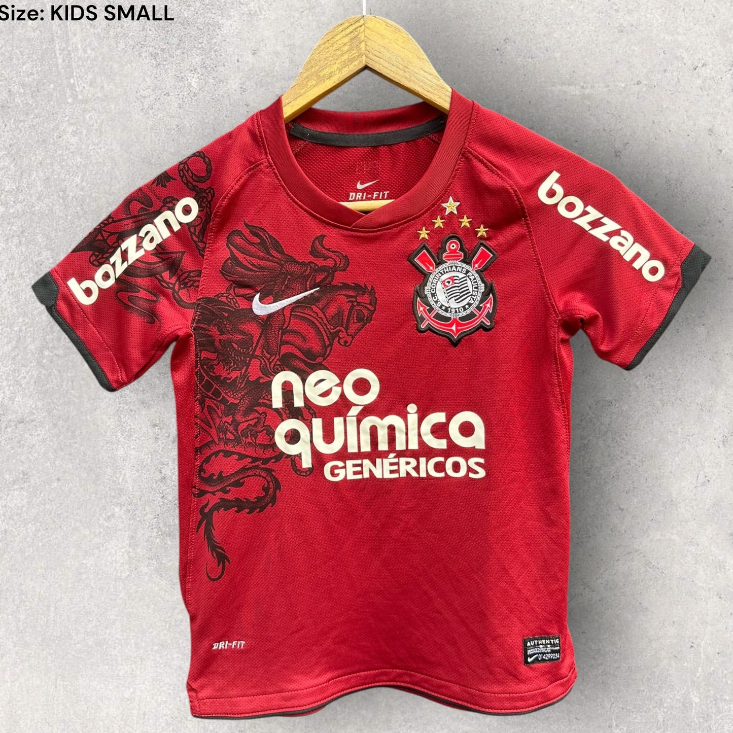 CORINTHIANS 2011 THIRD KIDS FOOTBALL NIKE JERSEY