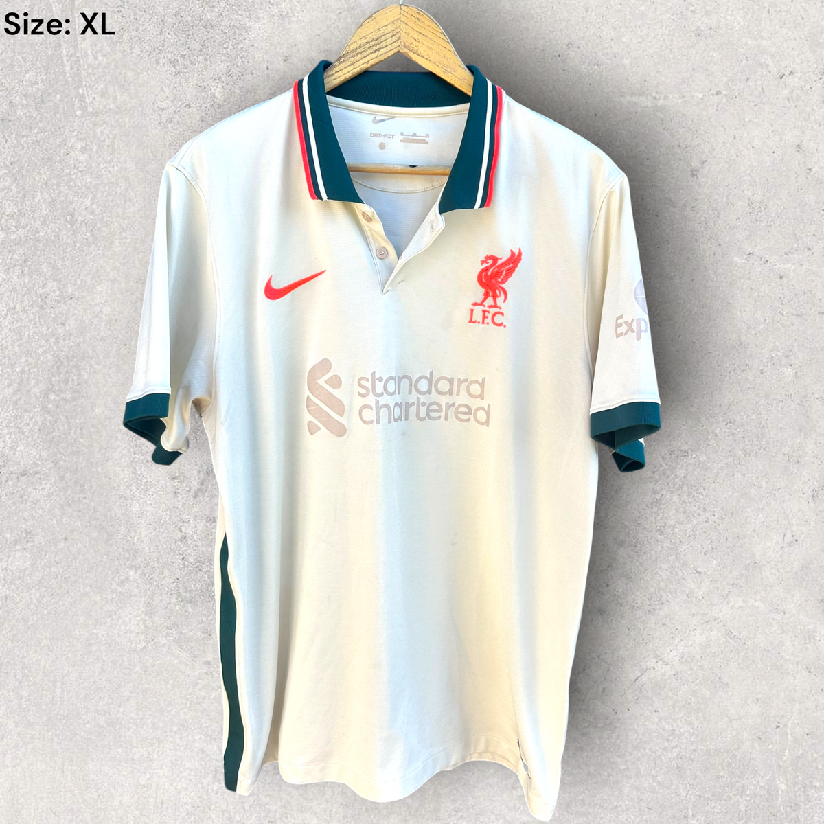 Liverpool FC 2021-2022 Away Nike Football Jersey