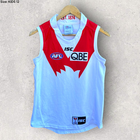 SYDNEY SWANS KIDS AWAY JERSEY