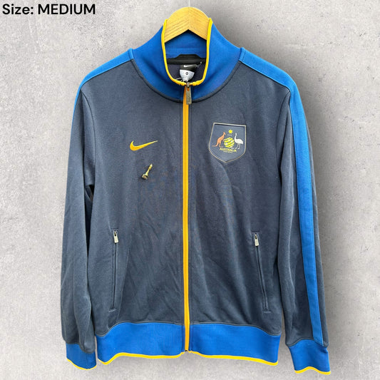 AUSTRALIAN SOCCEROOS NIKE 2010 AWAY TRACK JACKET