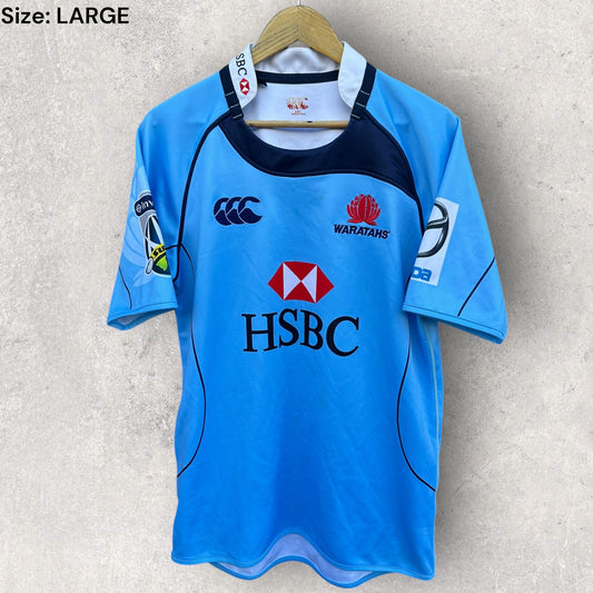 NSW WARATAHS CANTERBURY SUPER RUGBY JERSEY