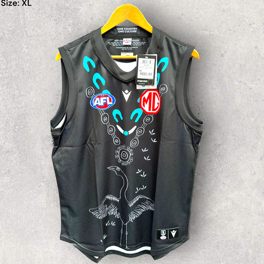 PORT ADELAIDE POWER 2021 INDIGENOUS JERSEY BRAND NEW WITH TAGS