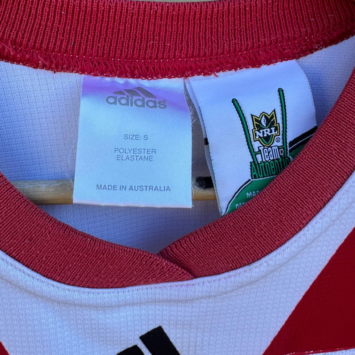 St George Illawarra Dragons 2006 Home Adidas Squad Signed Vintage NRL Jersey