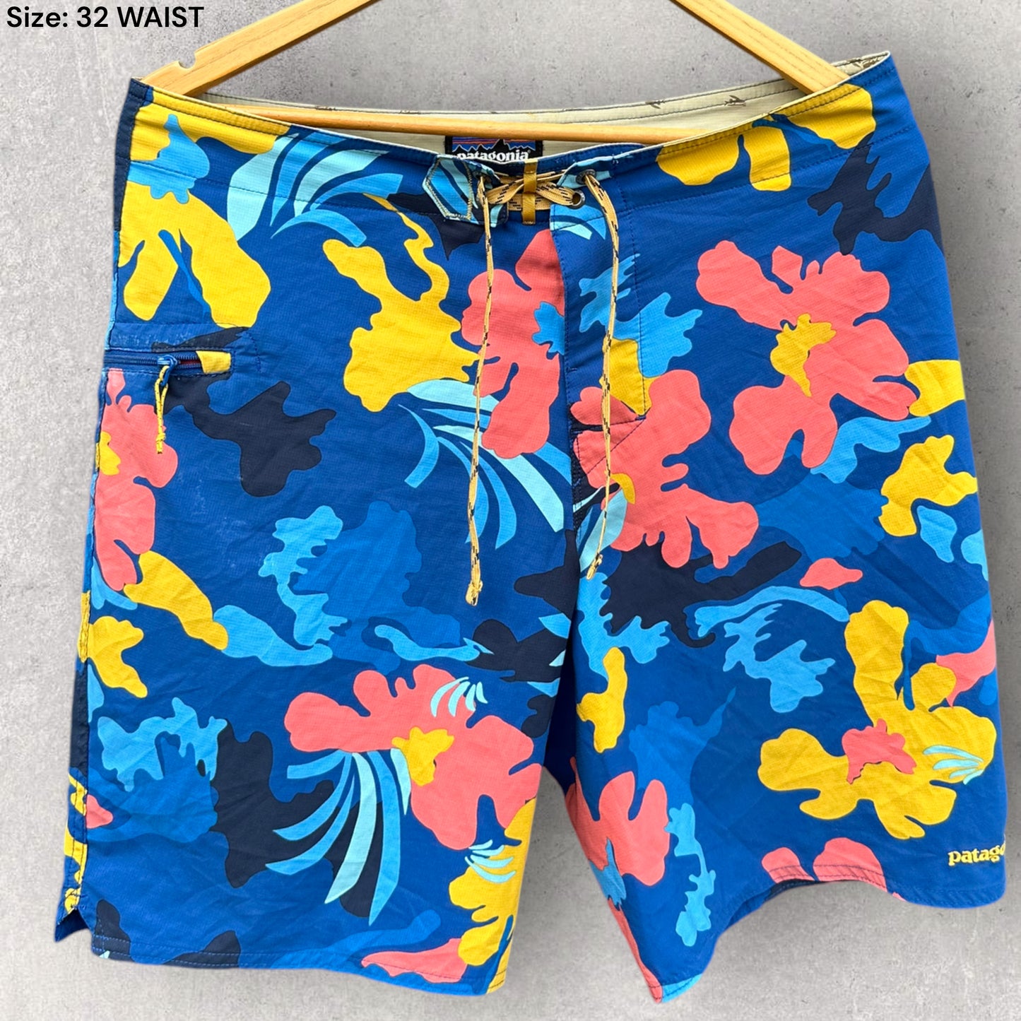 PATAGONIA FLORAL BOARD SHORTS