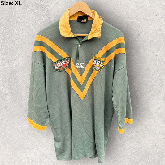 AUSTRALIAN KANGAROOS 1998 CANTERBURY JERSEY