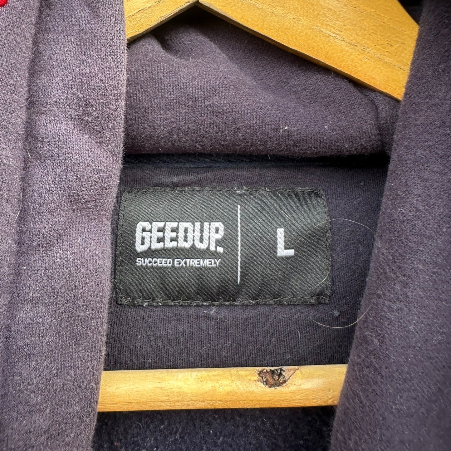 GEEDUP ROYAL BLUE PULLOVER HOODED JUMPER
