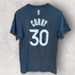 STEPH CURRY GOLDEN STATE WARRIORS BLACK NIKE NBA SHIRT