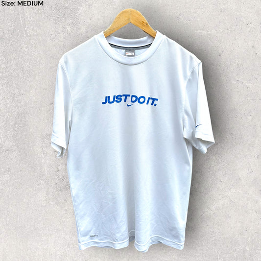 NIKE VINTAGE WHITE ‘JUST DO IT’ SHIRT