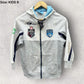 NSW BLUES CLASSIC STATE OF ORIGIN GREY KIDS HOODED JUMPER