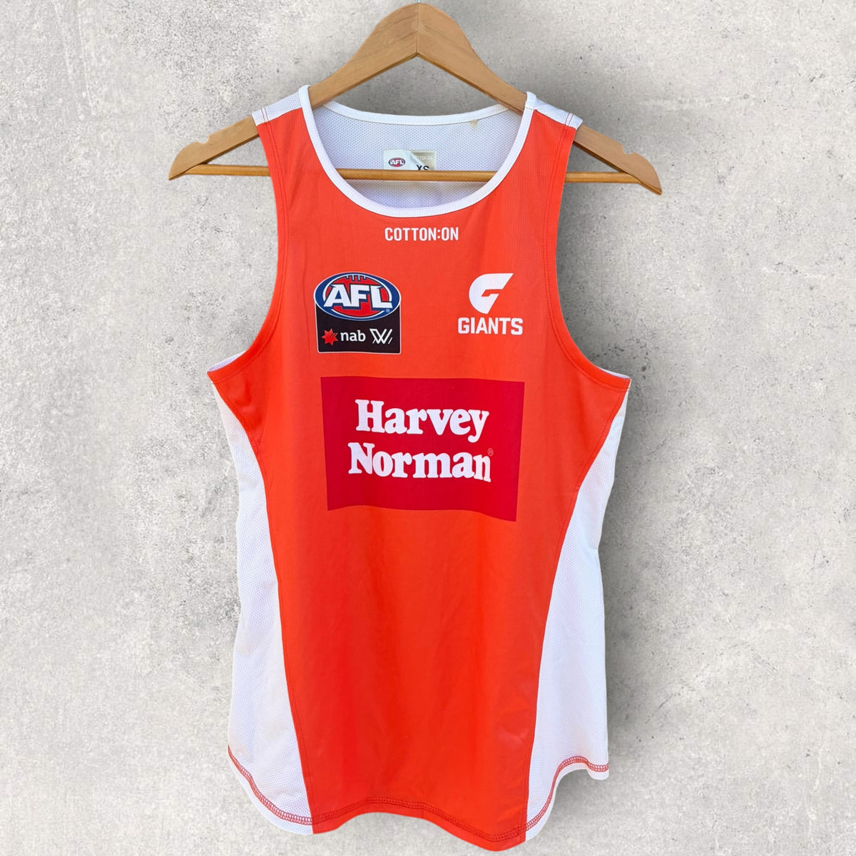 GWS Giants AFLW On Field Training Singlet