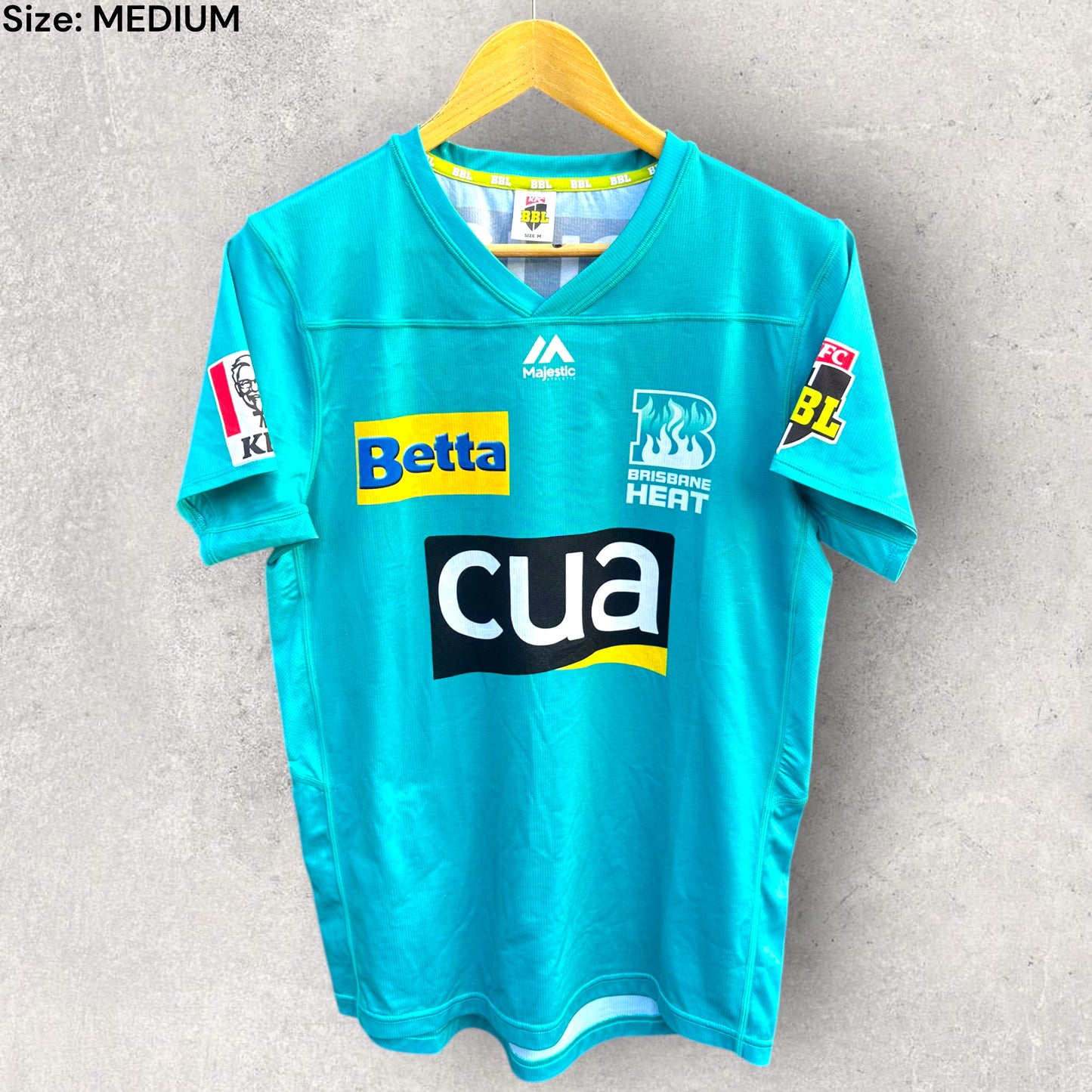 BRISBANE HEAT BBL CRICKET JERSEY