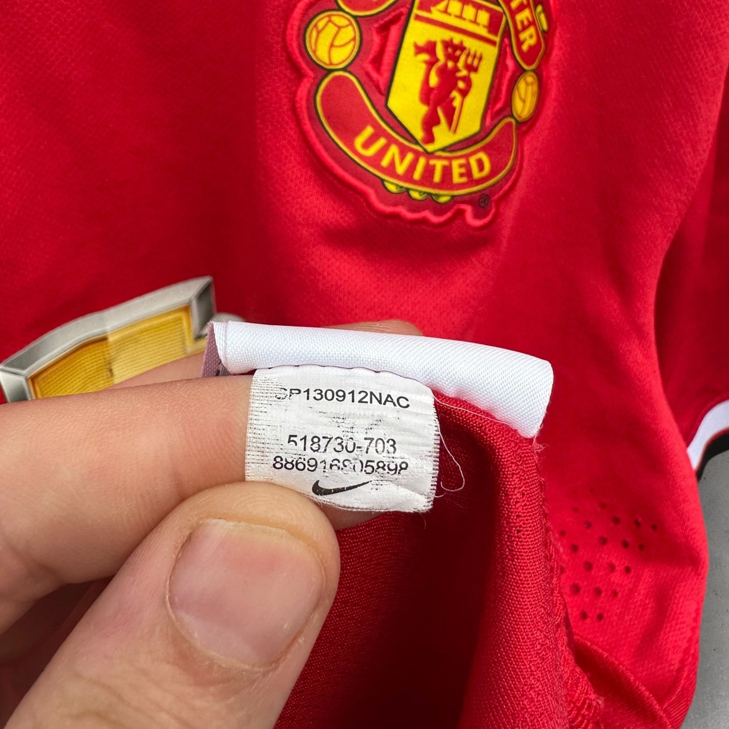 MANCHESTER UNITED 2014-2015 NIKE HOME FOOTBALL JERSEY