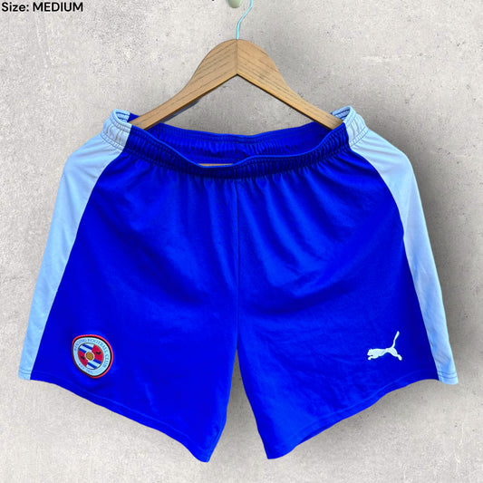 READING FOOTBALL BLUE PUMA TRAINING SHORTS