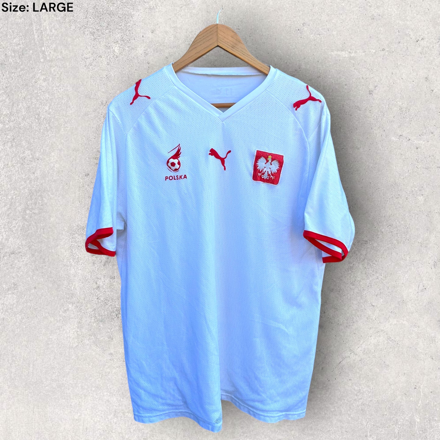 POLAND 2008 HOME JERSEY