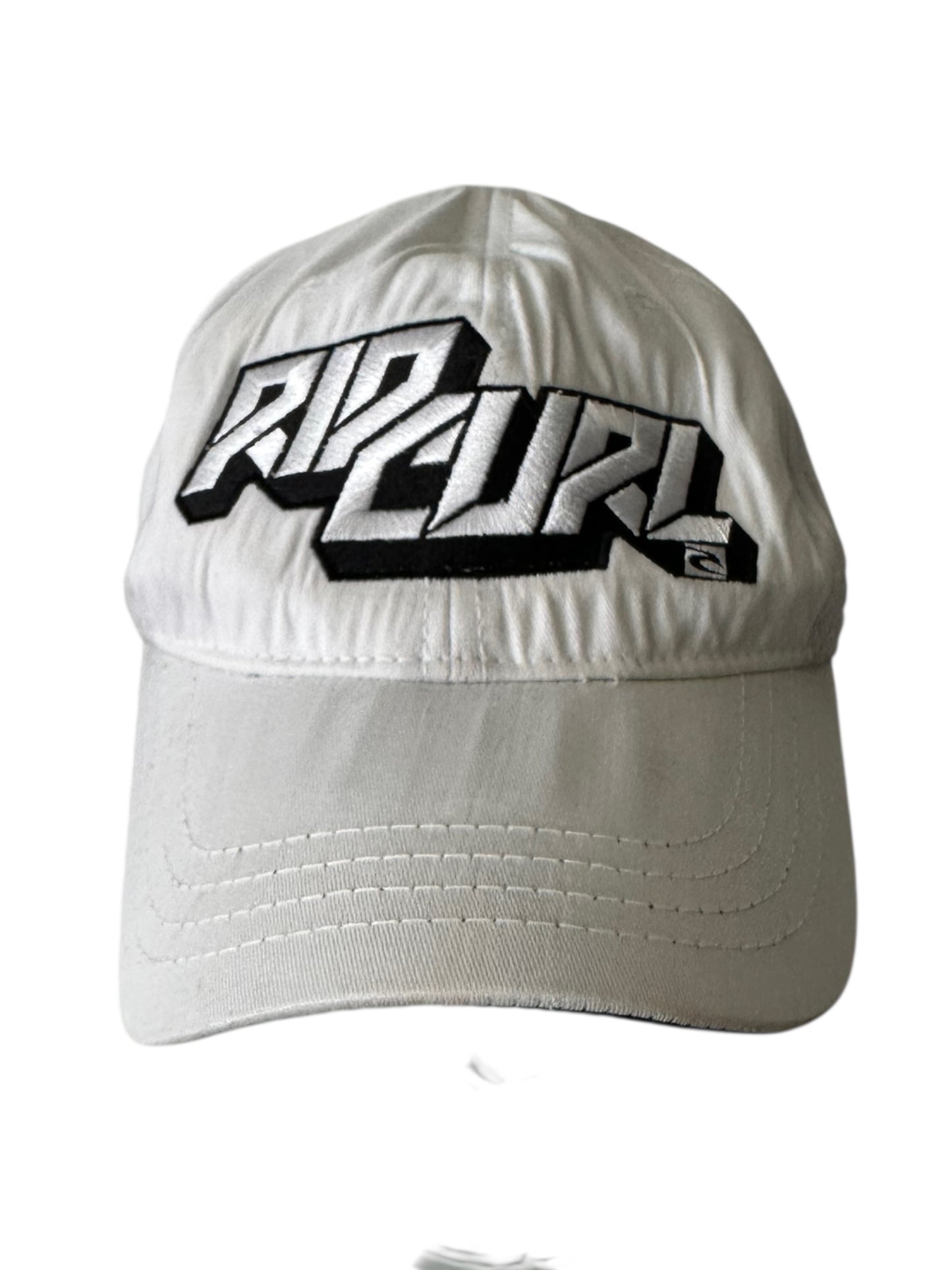 RIPCURL VINTAGE WHITE FITTED HAT