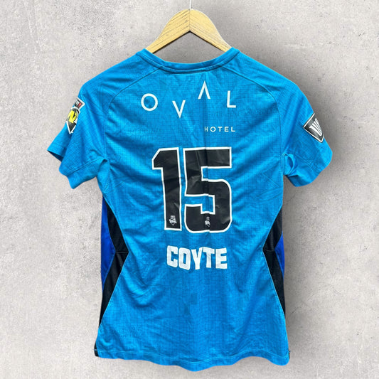 ADELAIDE STRIKERS WBBL NIKE MATCHWORN JERSEY ISSUED TO SARAH COYTE