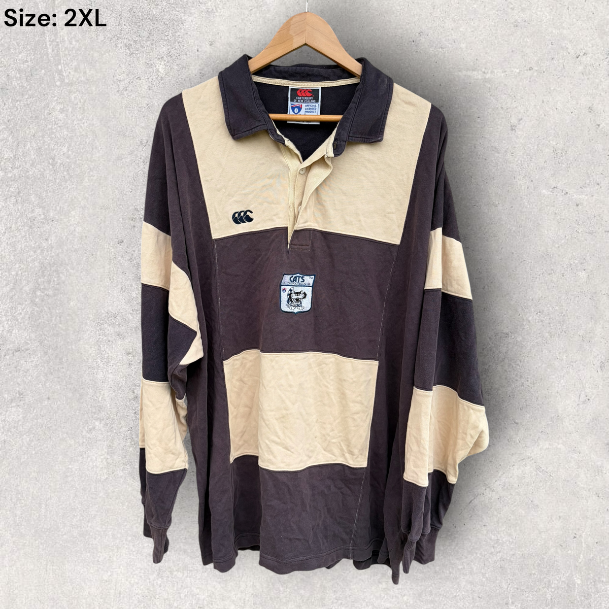Geelong Cats AFL Vintage Canterbury Long Sleeve Uglies Jersey