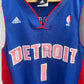 ALLEN IVERSON DETROIT PISTONS ADIDAS NBA JERSEY
